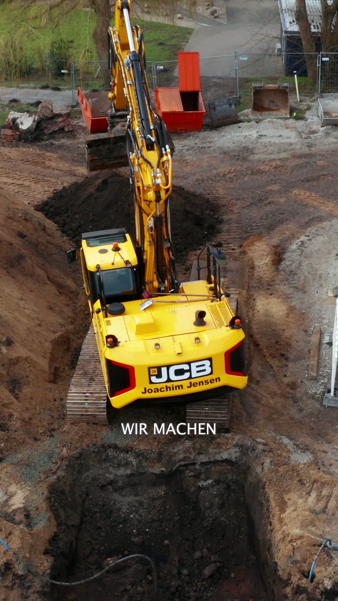 Vorschau: Baggerarbeiten